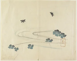 Insects Flying Over Water, c. 1830